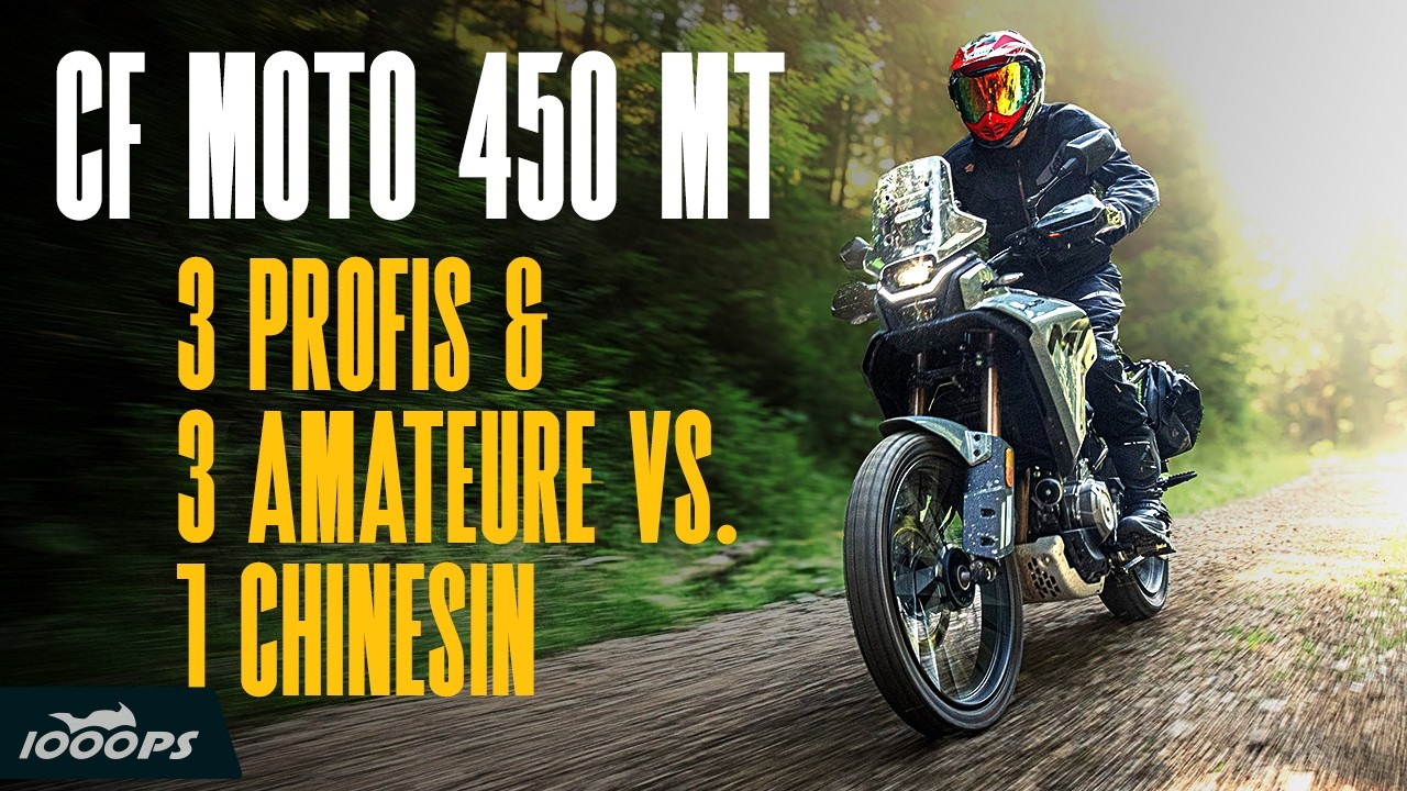 Wirkt erwachsen. Klingt erwachsen. Fährt erwachsen? CFMoto 450 MT im Offroad-Test
