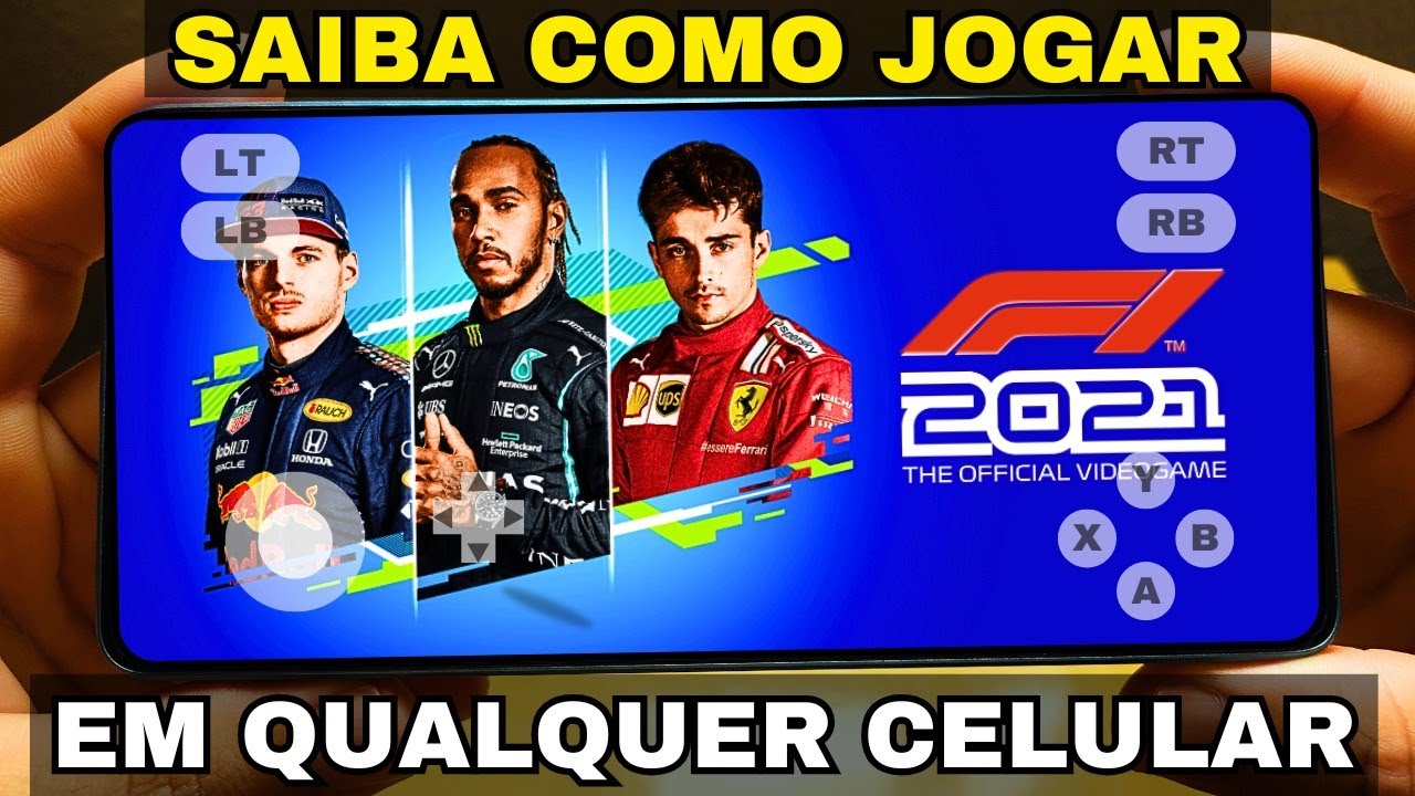 JOGUE AGORA!! FUNCIONA BEM EM QUALQUER CELULAR F1 2021 DE PC E PS5 😱