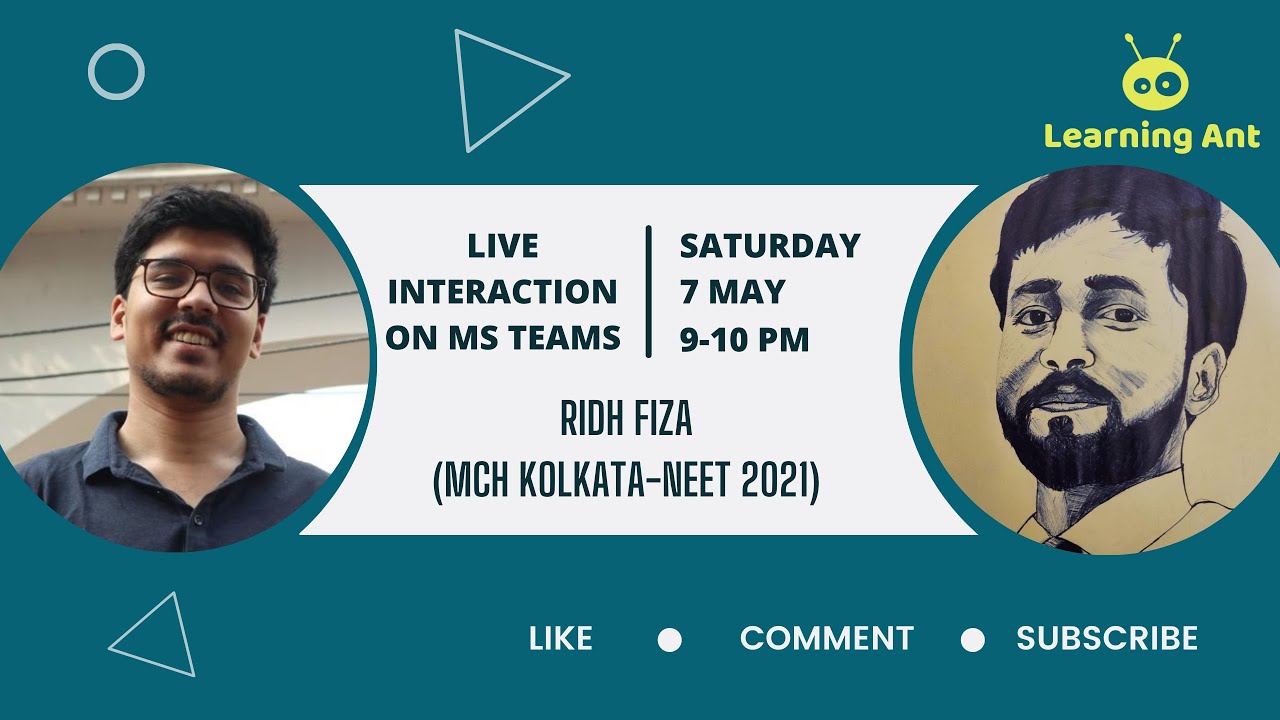 Last Moment Strategy for NEET 2022 | Live Interaction with Rid Fiza, Student at MCH Kolkata