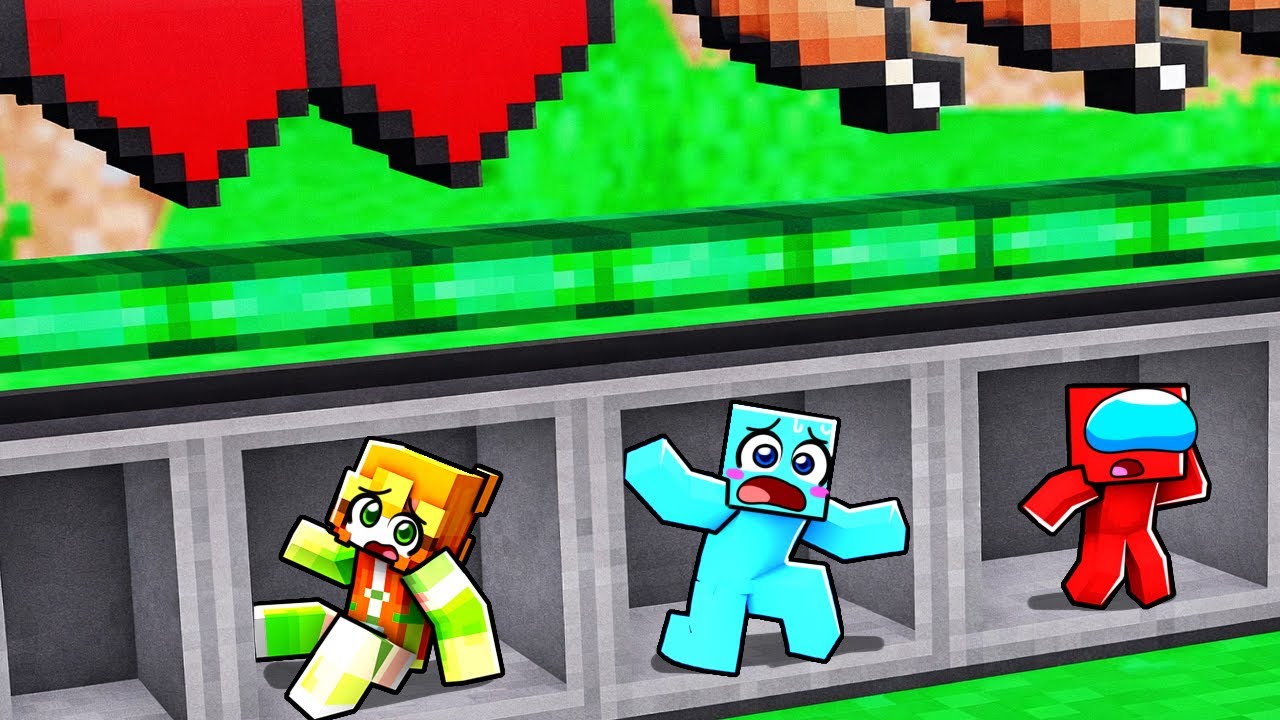 Awita se ESCONDIÓ DENTRO del INVENTARIO en Minecraft!