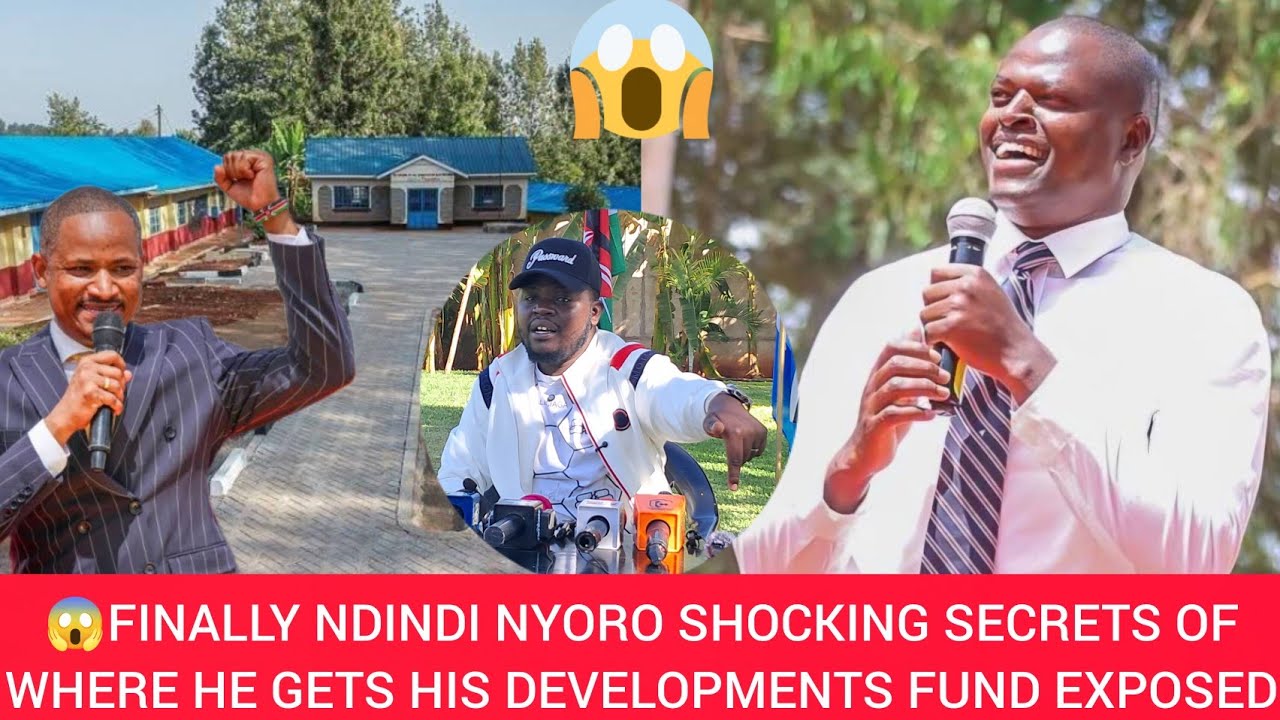 😱EXPOSED WHERE NDINDI GETS HIS MONEY FOR DEVELOPMENTS IN KIHARU 