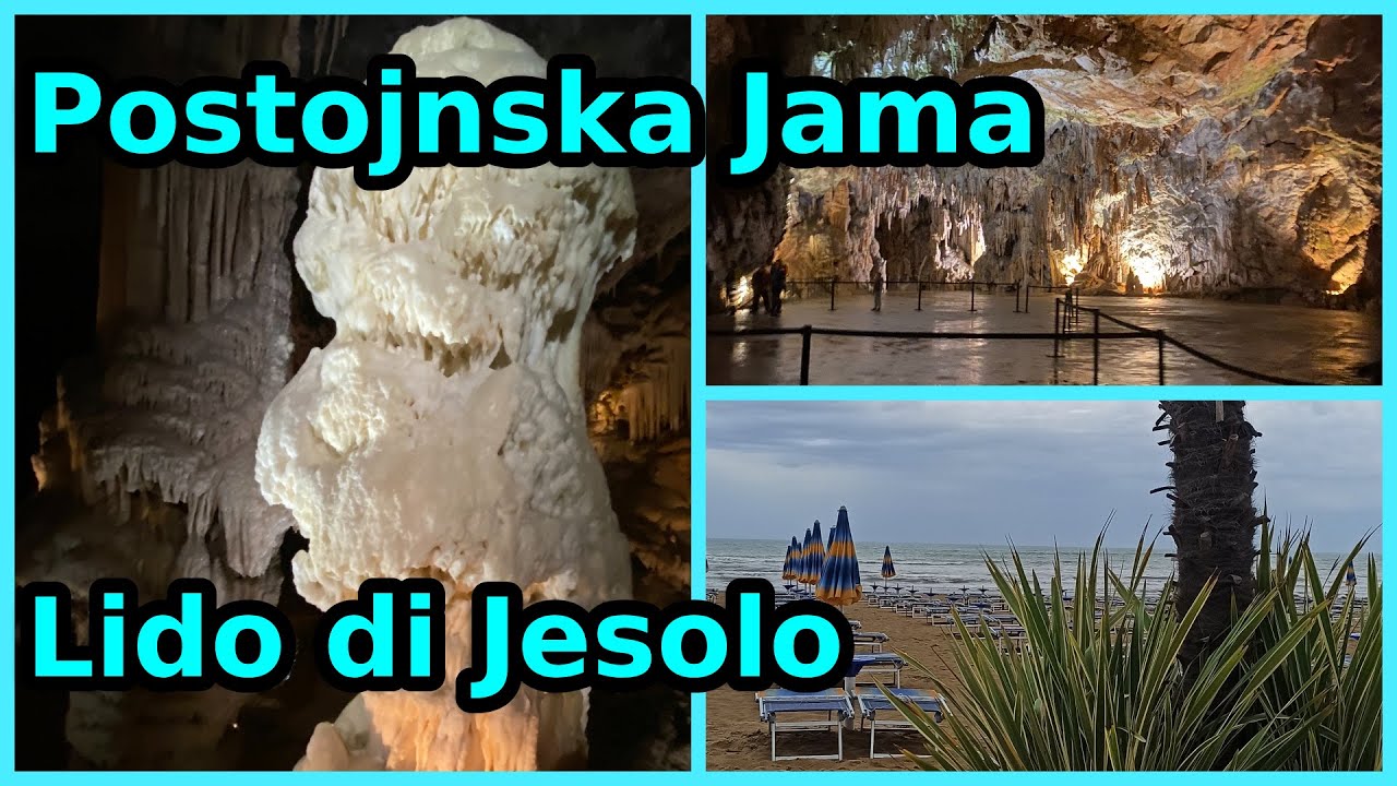 Spacer po Lido di Jesolo. Wracamy do domu. Postojnska Jama. Zamknięte kempingi na Słowacji