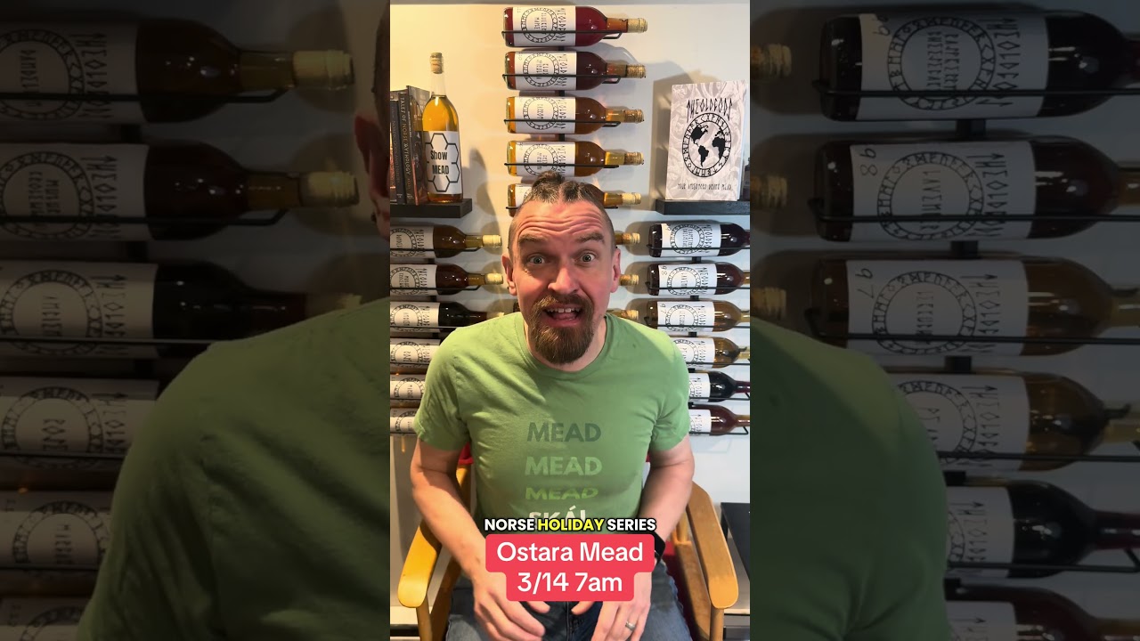 Новый медовый напиток каждую субботу! #theoldgodsmeadery #meaddummy #easyrecipe #homebrew #vikings