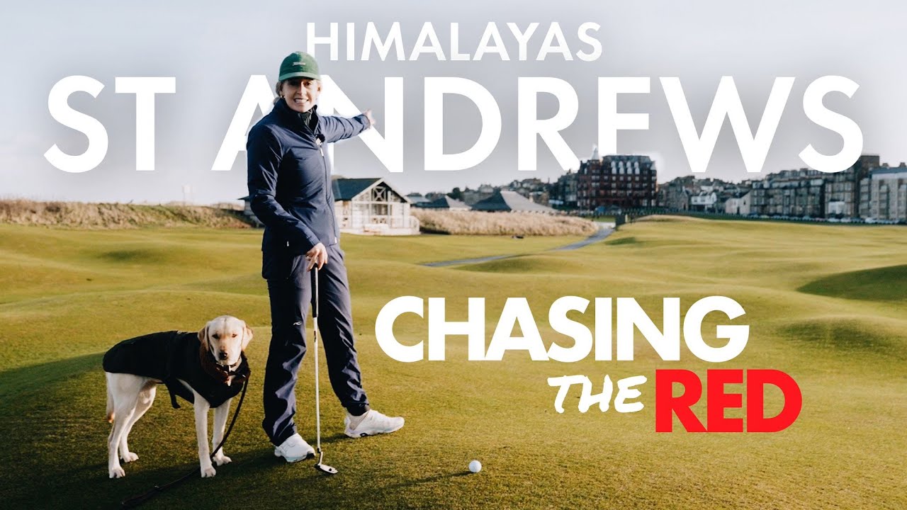 The MOST FAMOUS putting green in the world!  Can I Break Par? | Chasing The Red Episode 9