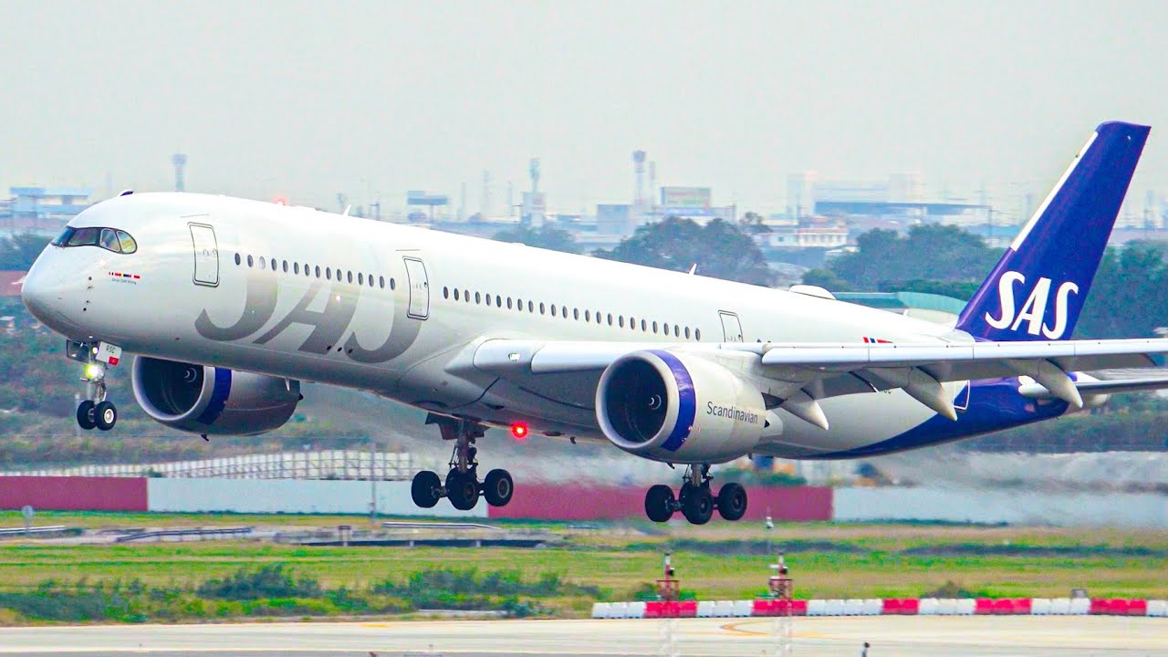 ✈️🇹🇭200 CLOSE UP TAKEOFFS and LANDINGS in 2 HOURS | Bangkok Airport Plane Spotting [BKK/VTBS]