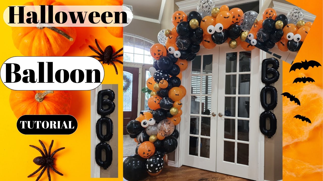 How to make a balloon decorations at home
