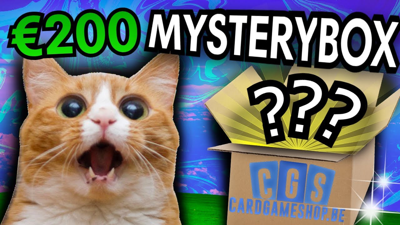 €200 Mystery Box Van CardGameShop!!!