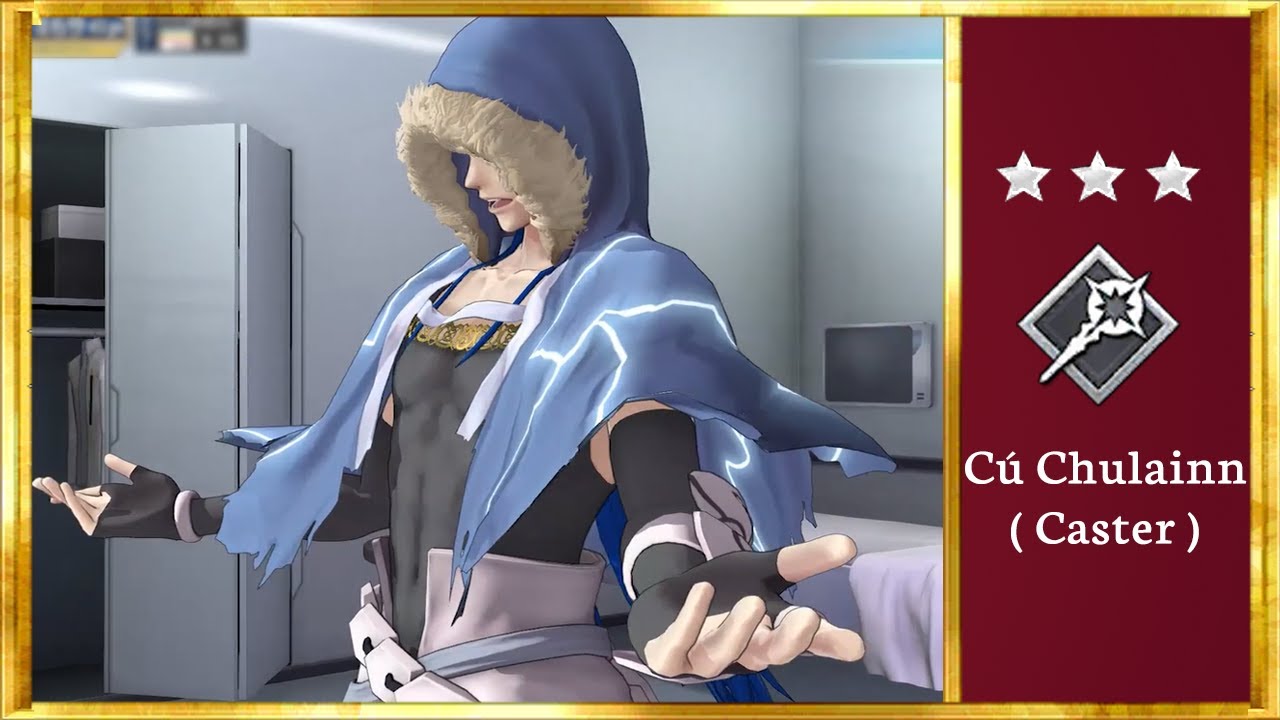 [FGO Arcade] Cu Chulainn Summon + My Room + Gameplay (Engsub)