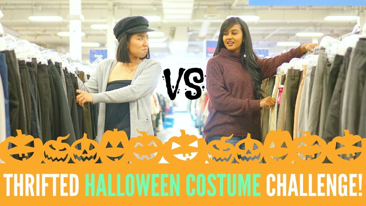 Halloween Costume THRIFT Shopping CHALLENGE
