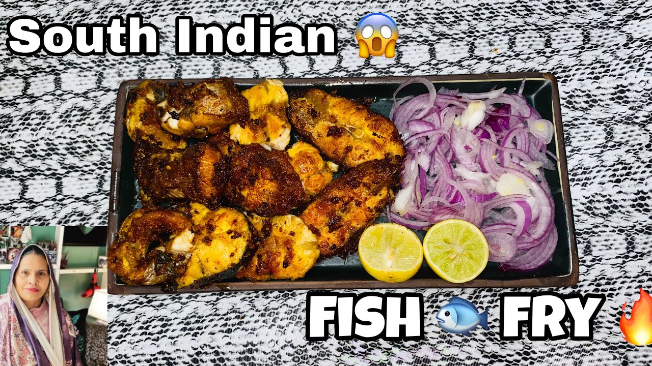 😱SIMPLE CRISPY fish fry| south indian fish fry recipe | shahi fish fry | #fishfry 