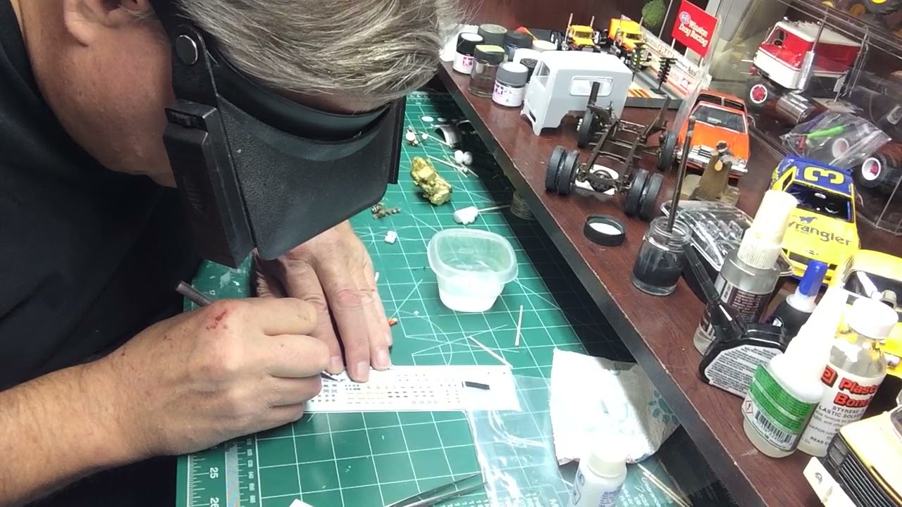 Building scale plastic models: working with decals.