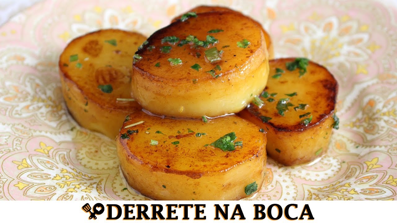 BATATA CREMOSA NA FRIGIDEIRA - RECEITAS QUE AMO