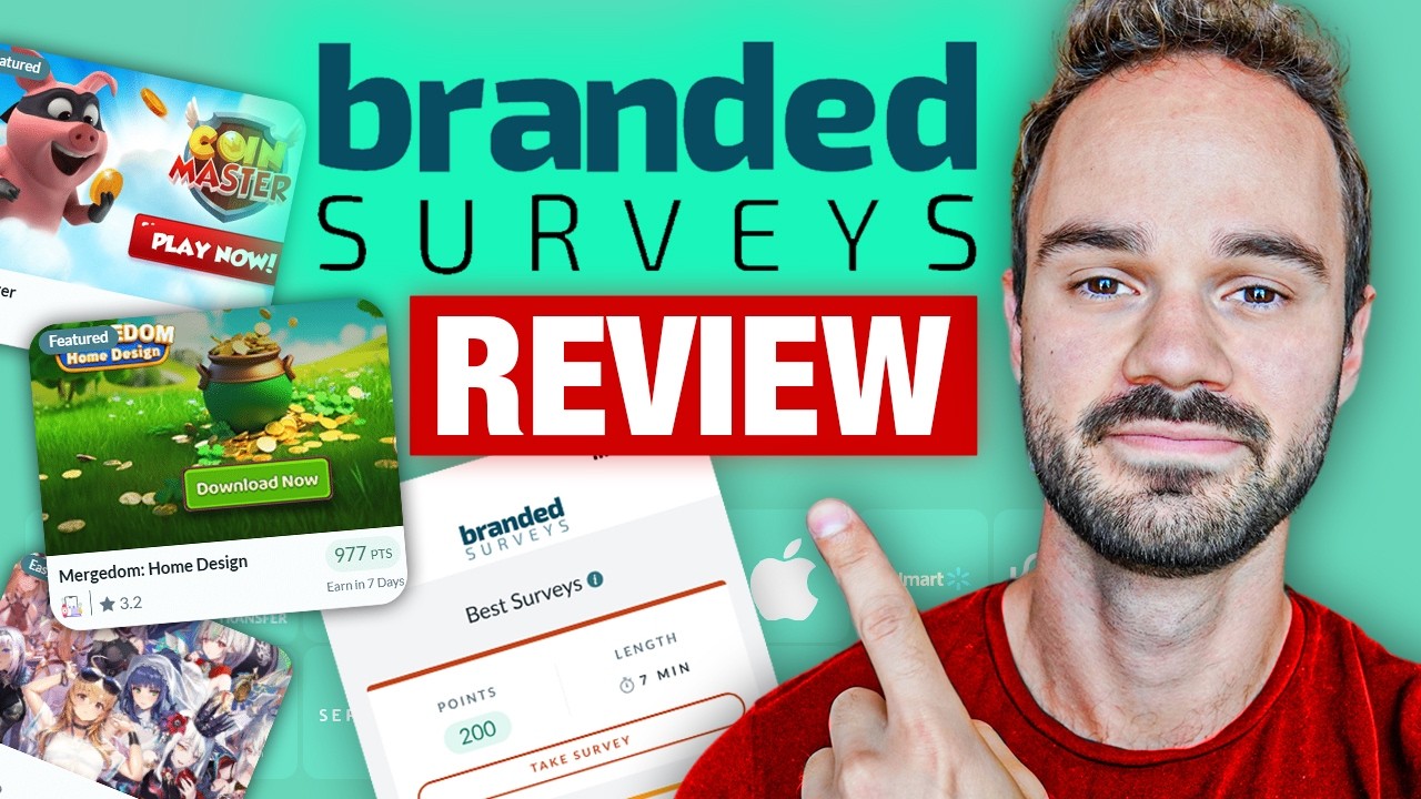 Лучший новый сайт для платных опросов? (Обзор Branded Surveys 2026!)