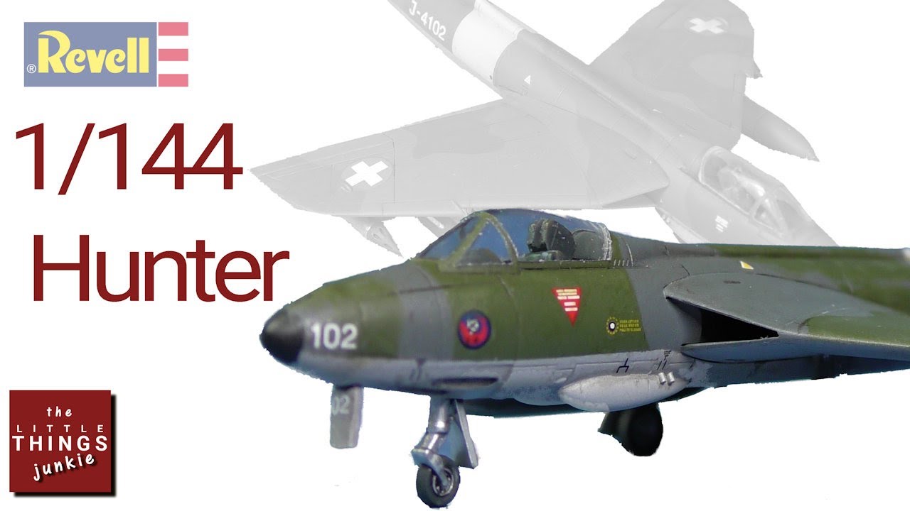 Full build of the Revell 1/144 Hawker Hunter. Nice little kit!