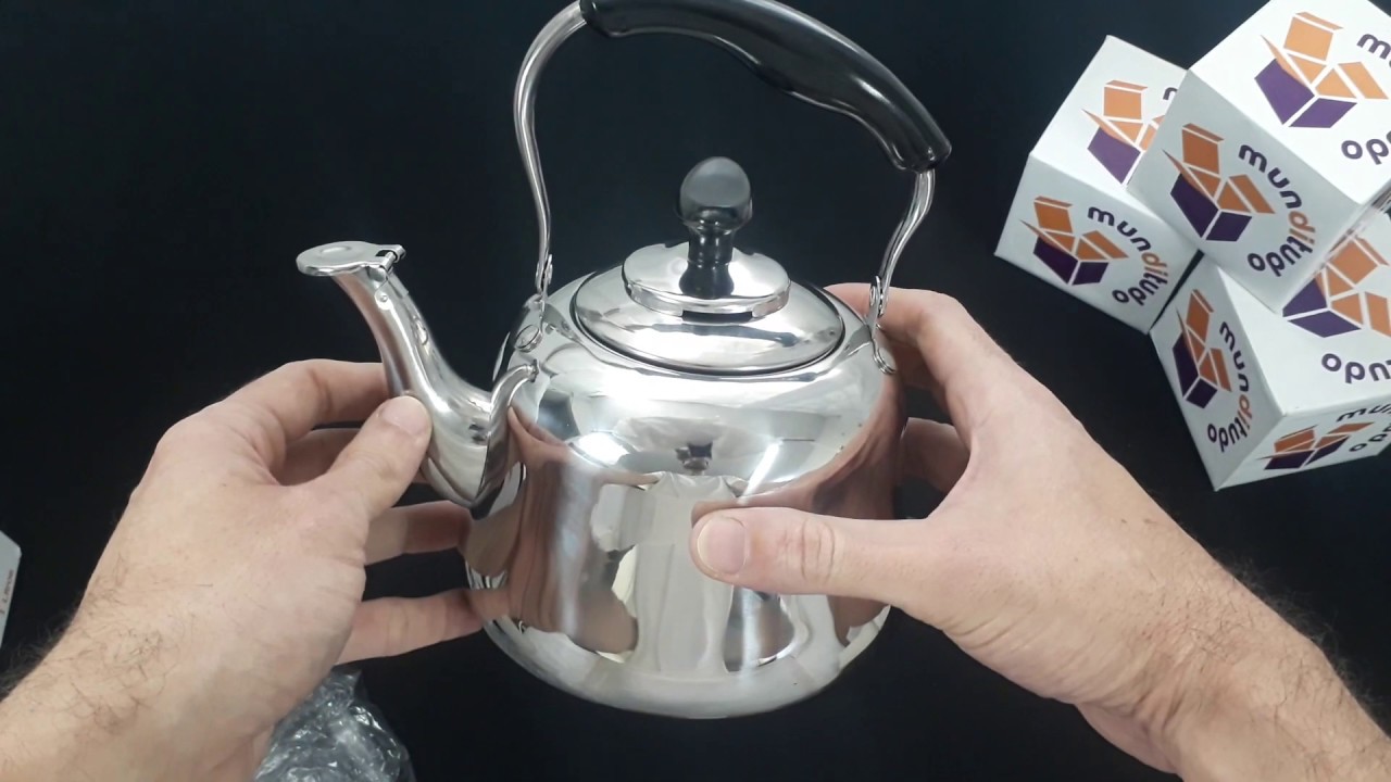 Review Munditudo | Chaleira De A&ccedil;o Inoxid&aacute;vel De 1 Litro Com Infusor De Ch&aacute;