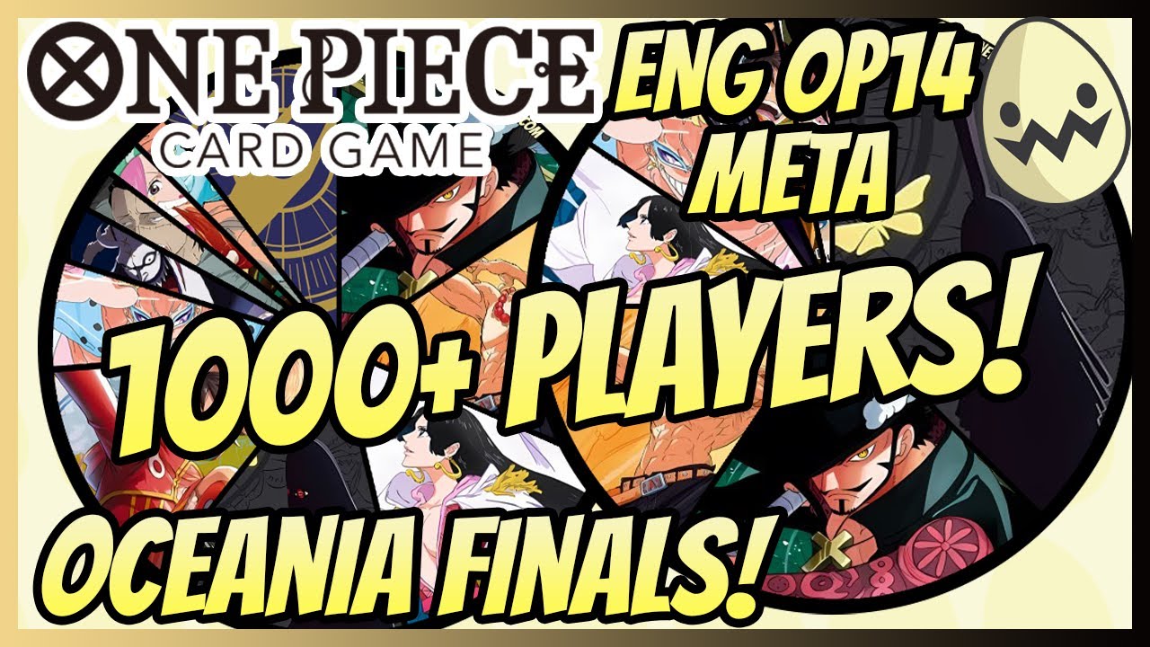Карточная игра One Piece: Мета-игра ENG OP14! Финал TAK Games Oceania 2025! Топ-32 колод!