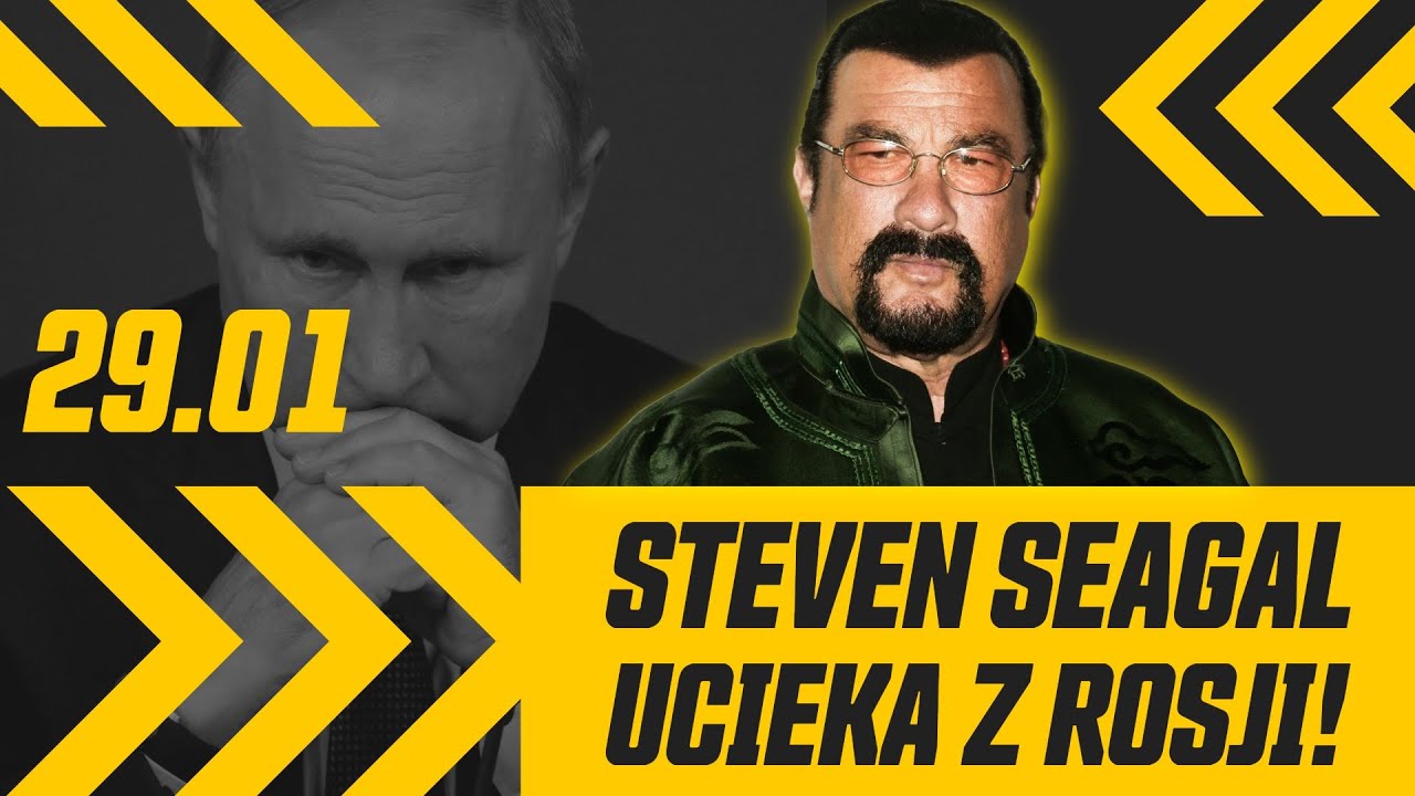 To ważny znak! Steven Seagal ucieka z Rosji.