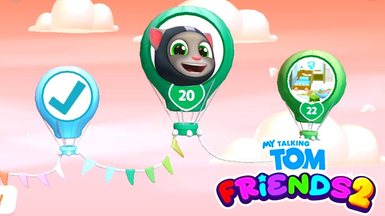 My Talking Tom & Friends 2 Gameplay Walkthrough,Unlocking the New Rakoonz World in My Talking Tom 2 