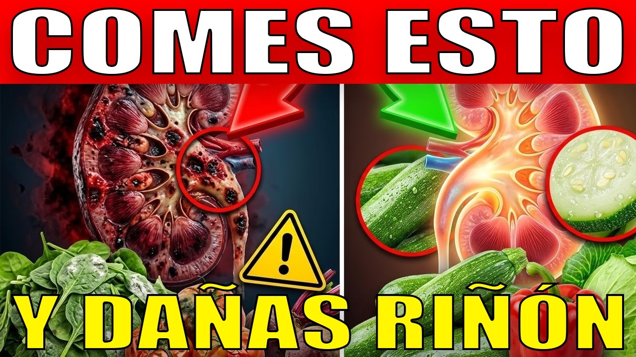 ¡NO COMAS ESTO! 5 verduras que dañan tus RIÑONES después de los 50