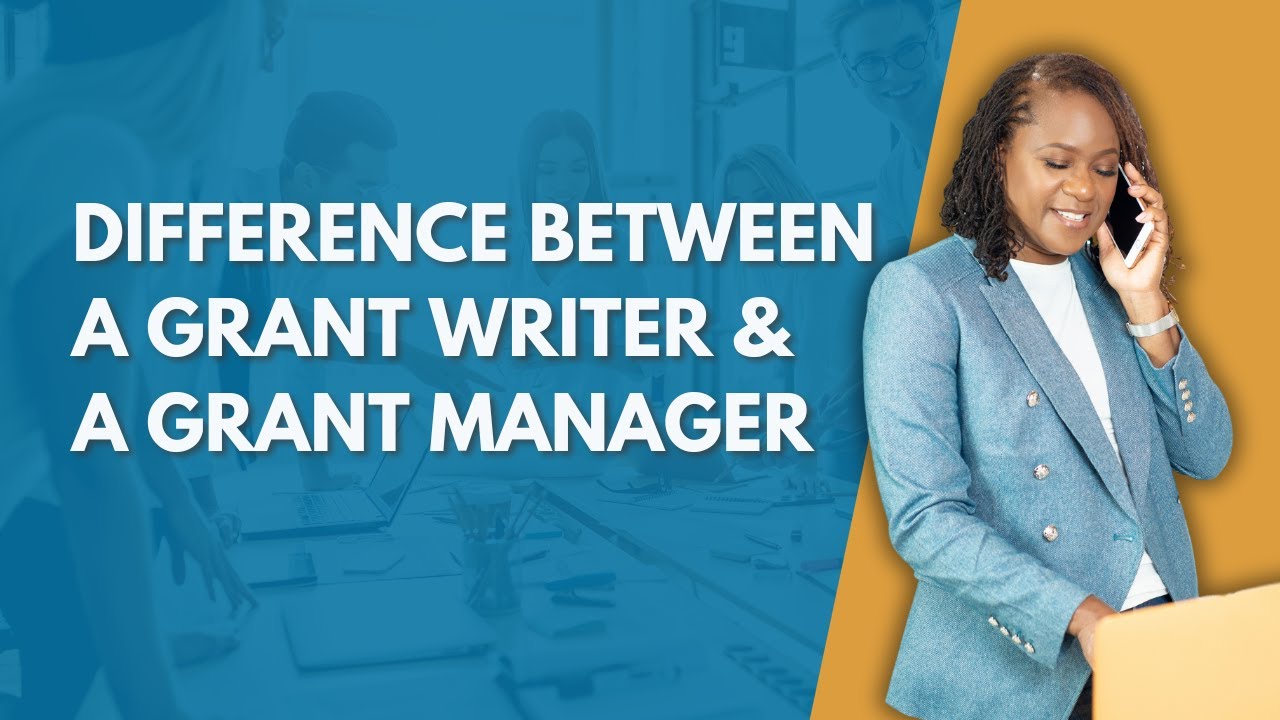 Difference between a grant writer and a grant manager? #shorts #federalgrants #grants