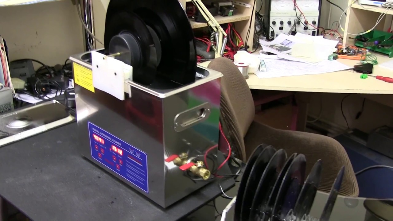 Ultrasonic Vinyl Record Cleaner. How to make. Part2  Results