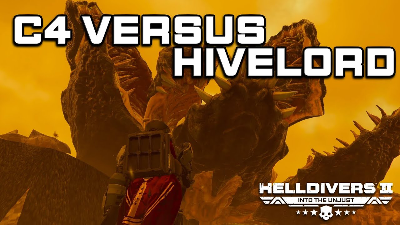 C4 VERSUS HIVELORD | Helldivers 2