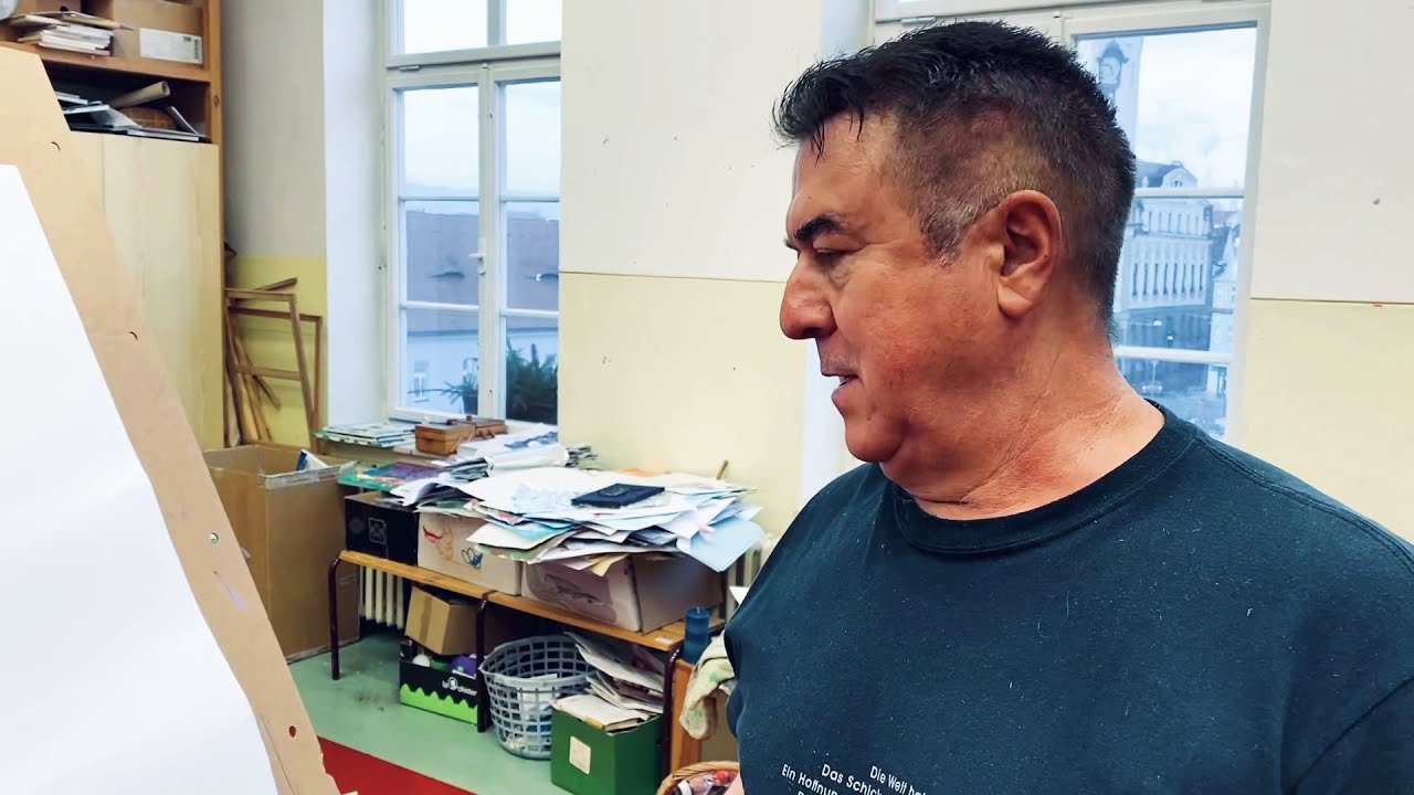Výukové video/Kresba uhlem, zátiší, perspektiva/Mgr. Miroslav Mužík
