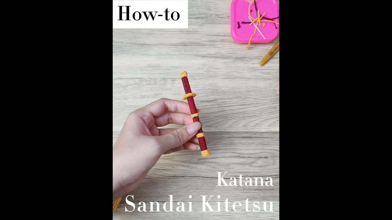 How-to : Katana From Popsicle Stick