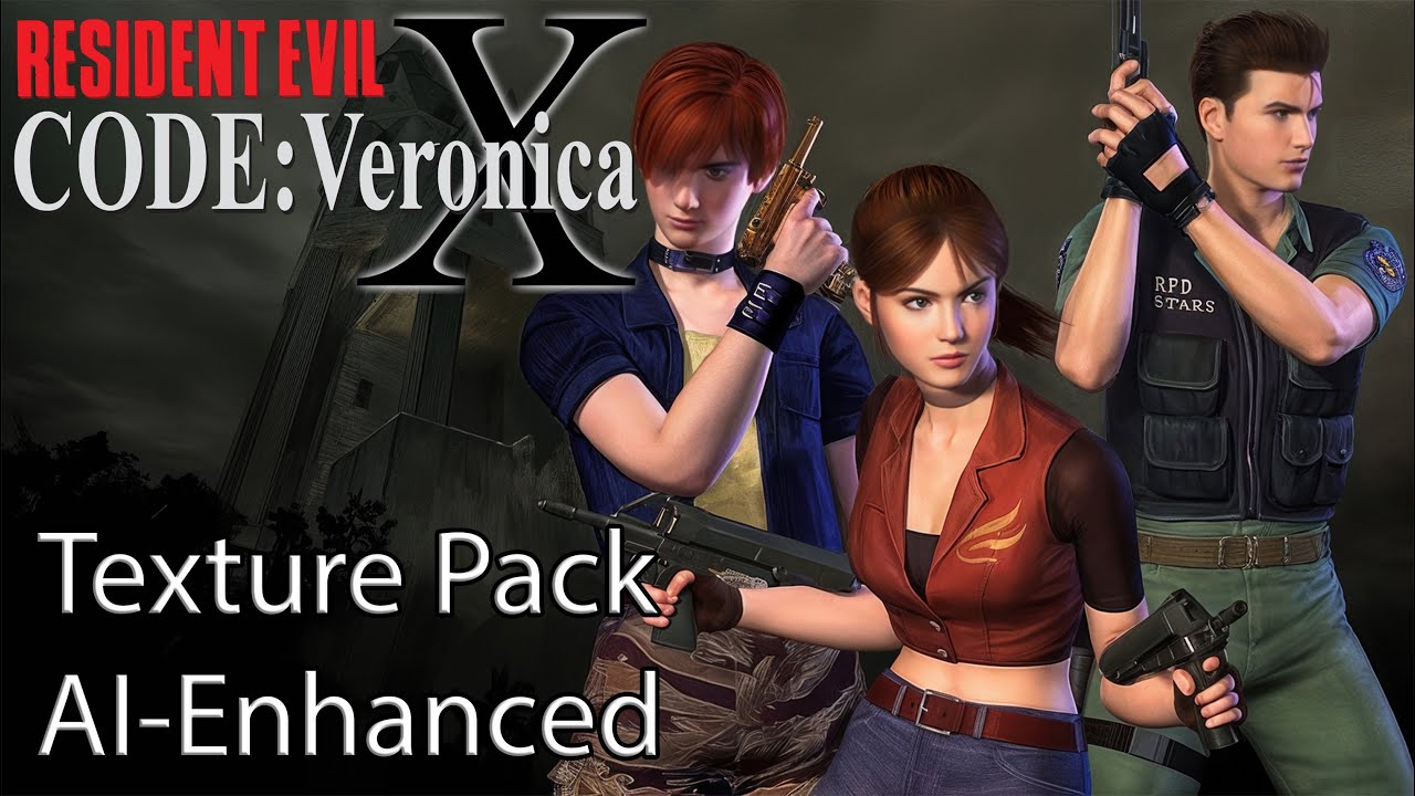 Resident Evil CODE: Veronica X Remastered Project [PCSX2 HD Texture Pack] русская версия