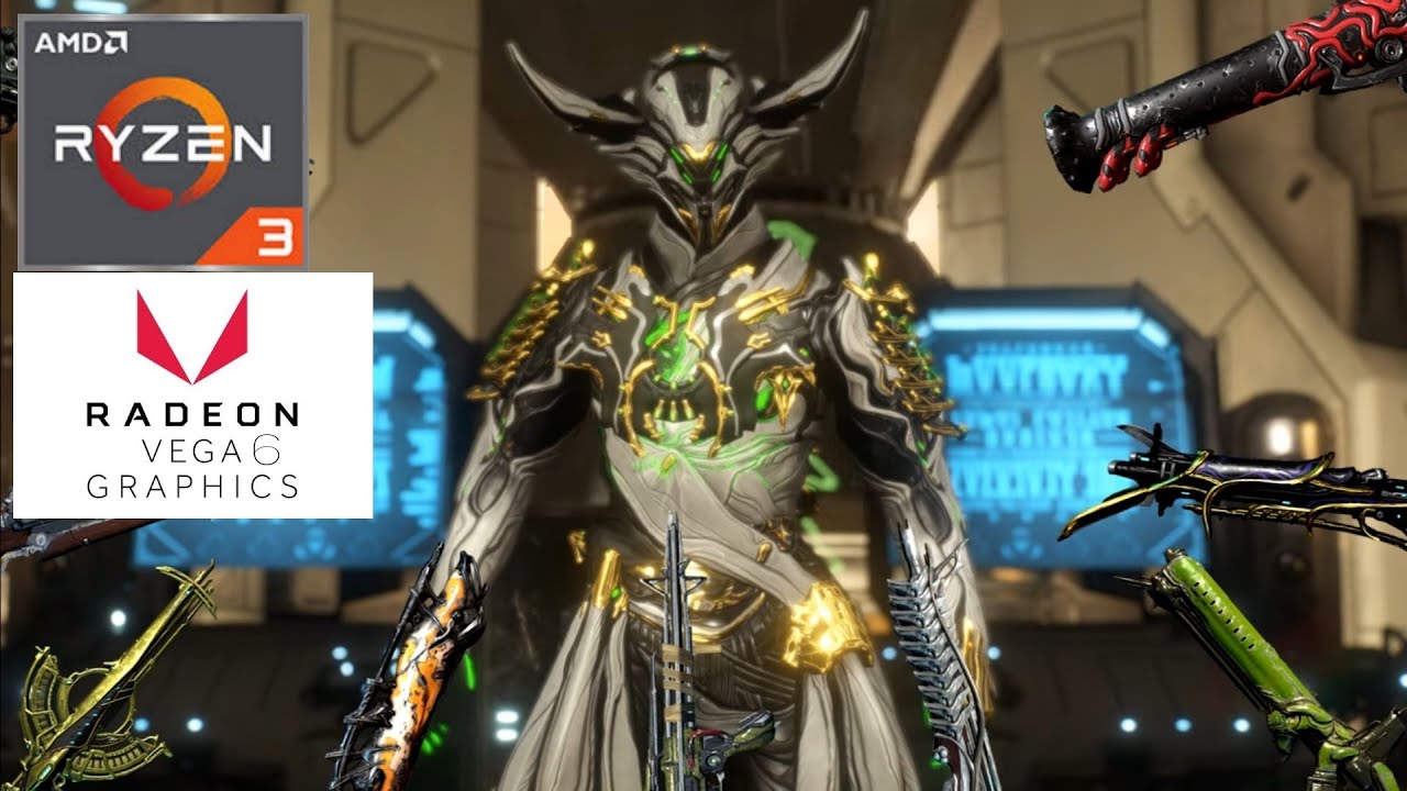 Warframe in R3 pro 4350g 720p 8x8 ram