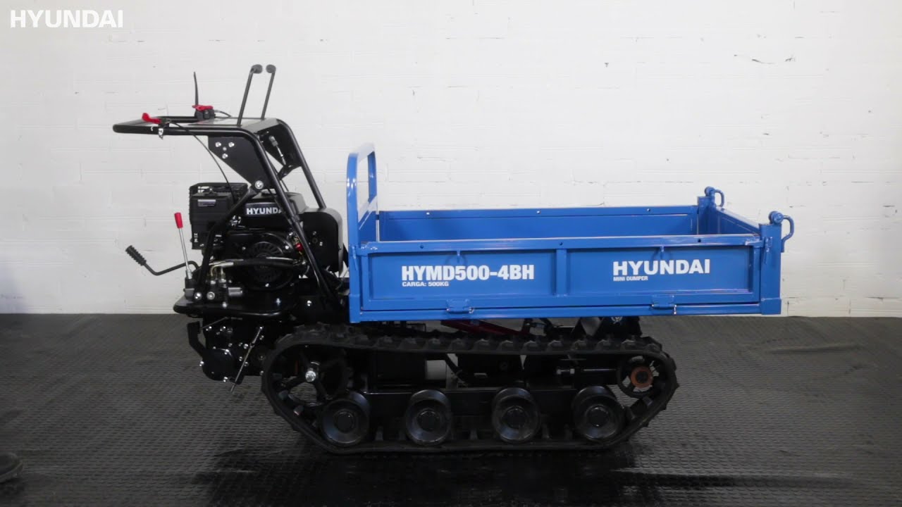 Carretilla Oruga Hidráulica HYUNDAI HYMD500-4BH, te enseñamos como ponerla en marcha..