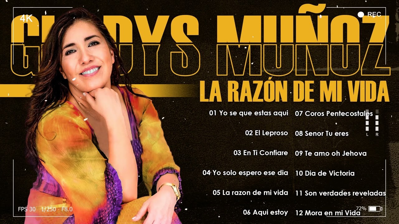 Lo Mejor De Gladys Muñoz 🙏 La Razón De Mi Vida - Alabanzas Ungidas Para Orar (Audio HD)
