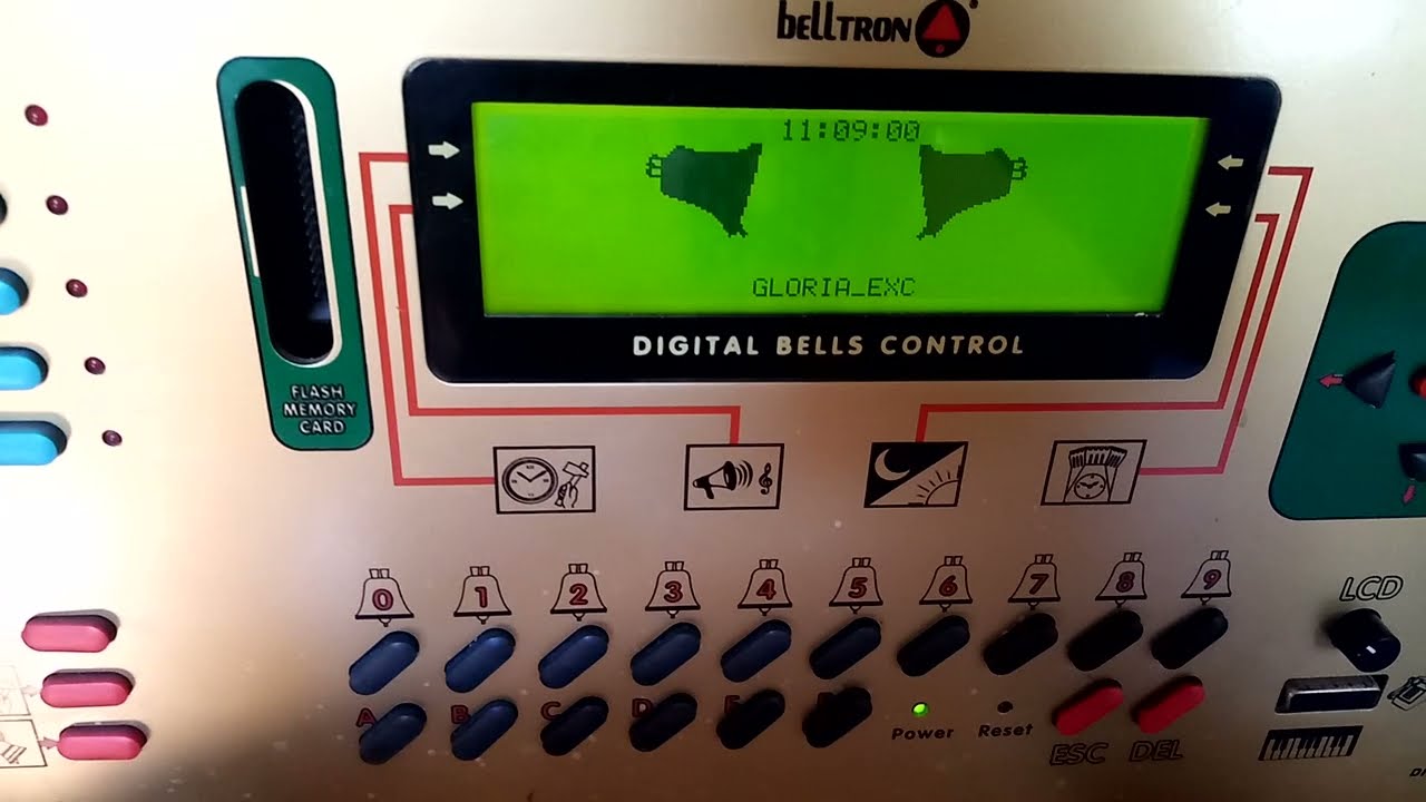 Esecuzione manuale melodie Belltron dmc 2000