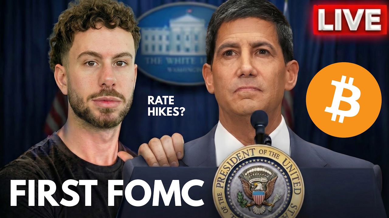 🔴 FOMC LIVE BITCOIN TRADING: INCOMING VOLATILITY (NEW FED CHAIR)