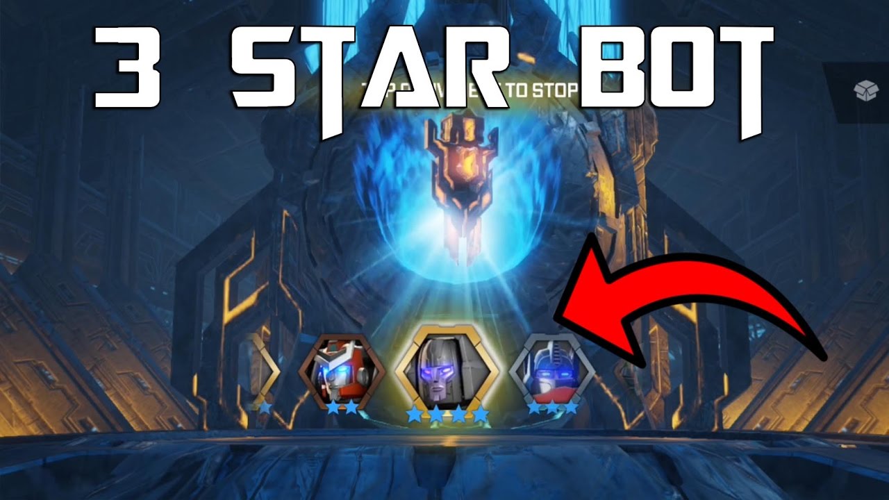 3 Star Bot Crystal Opening !!! - Transformers Forged To Fight