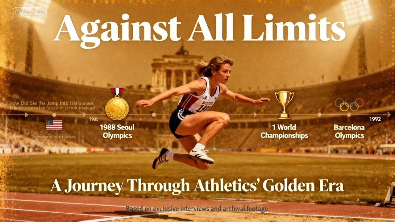Is This the Greatest Leap Ever? | The Heike Henkel Story #behindthemedal #athletejourney