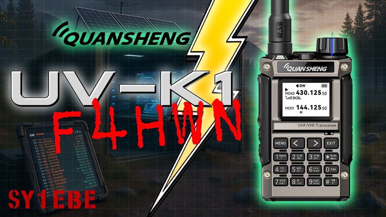 Прошивка F4HWN для Quansheng UV-K1 &mdash; безопасное пошаговое обновление прошивки + резервное копиров...