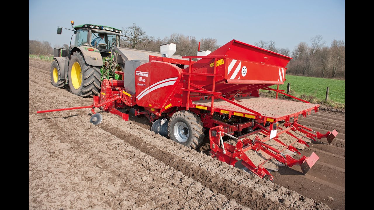 GRIMME GL 430 & GR 300 | Potato Planter & Rotary Tiller