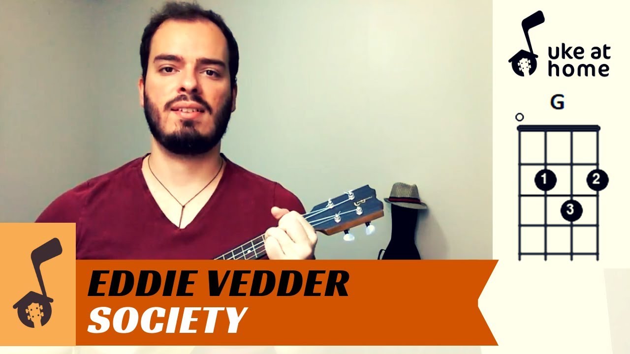Eddie Vedder - Society | Ukulele tutorial
