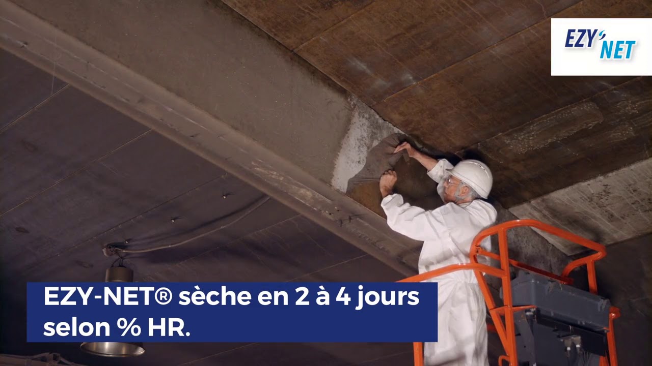 EZY NET éliminer et nettoyer la poussière de plomb et les suies après incendie