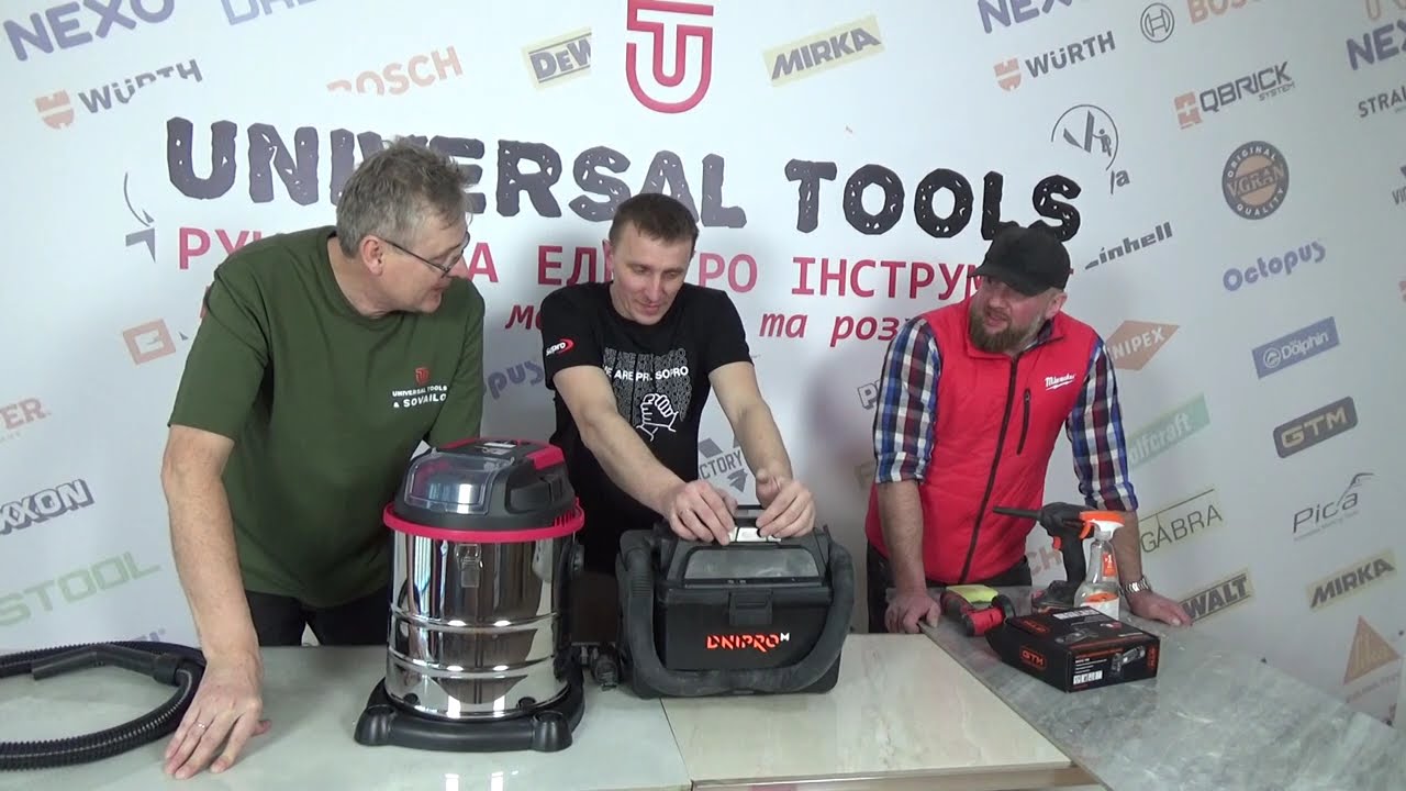 Порівняння акумуляторних пилососів Dnipro-M DVC-200BC ULTRA і Stark VC-200-20 Li-ion