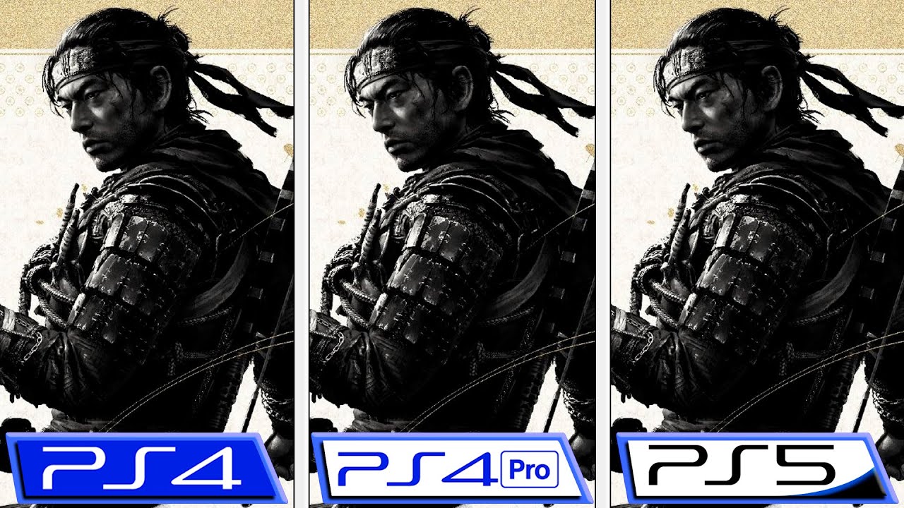 Ghost of Tsushima: Director's Cut |  PS4 - PS4 Pro - PS5 | Graphics Comparison & FPS