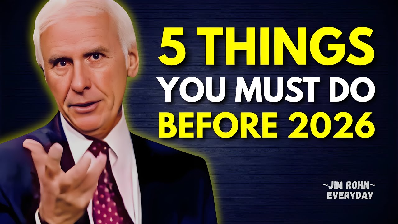 Сделайте эти 5 вещей до начала 2026 года | Мотивация Джима Рона