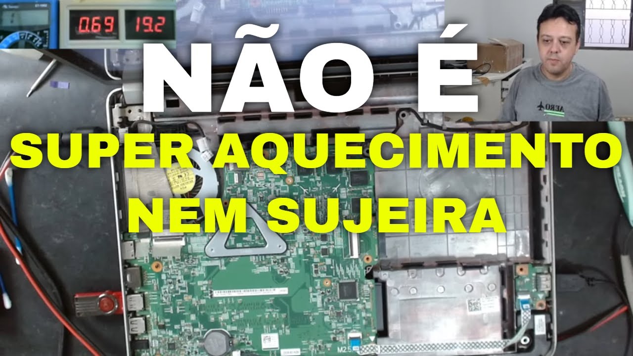 COOLER DO NOTEBOOK DISPARADO! E também demora para a imagem aparecer. Solução!