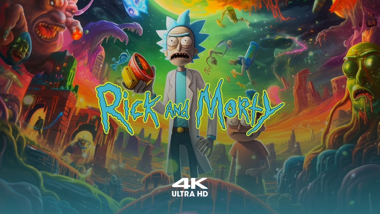 Rick and Morty Live Wallpaper &ndash; 4K Ultra HD Gaming Animated Screensaver 🔥