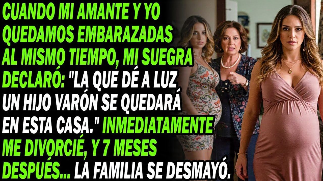Suegra Solo Nuera Da Varón. 7 Meses Después, Familia Desmaya Al Ver