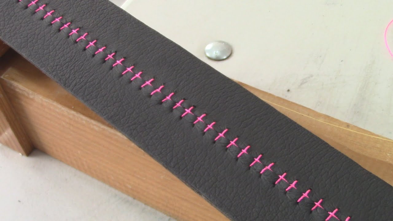 Herringbone Stitches - Car Steering Wheel - Automotive upholstery