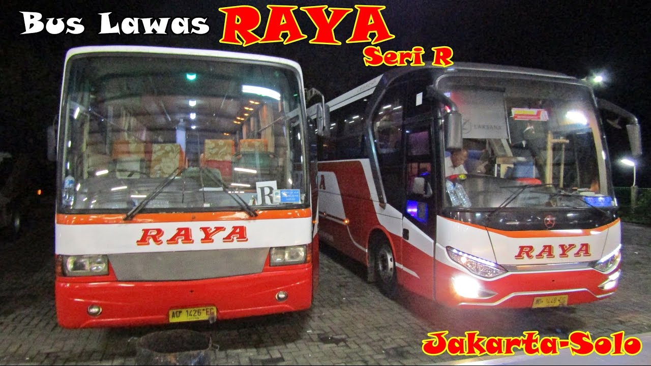 Bus Tua Lawas !! Persneling Seret!!, Trip By Bus Lawas Raya Jakarta - Solo 10 Jam
