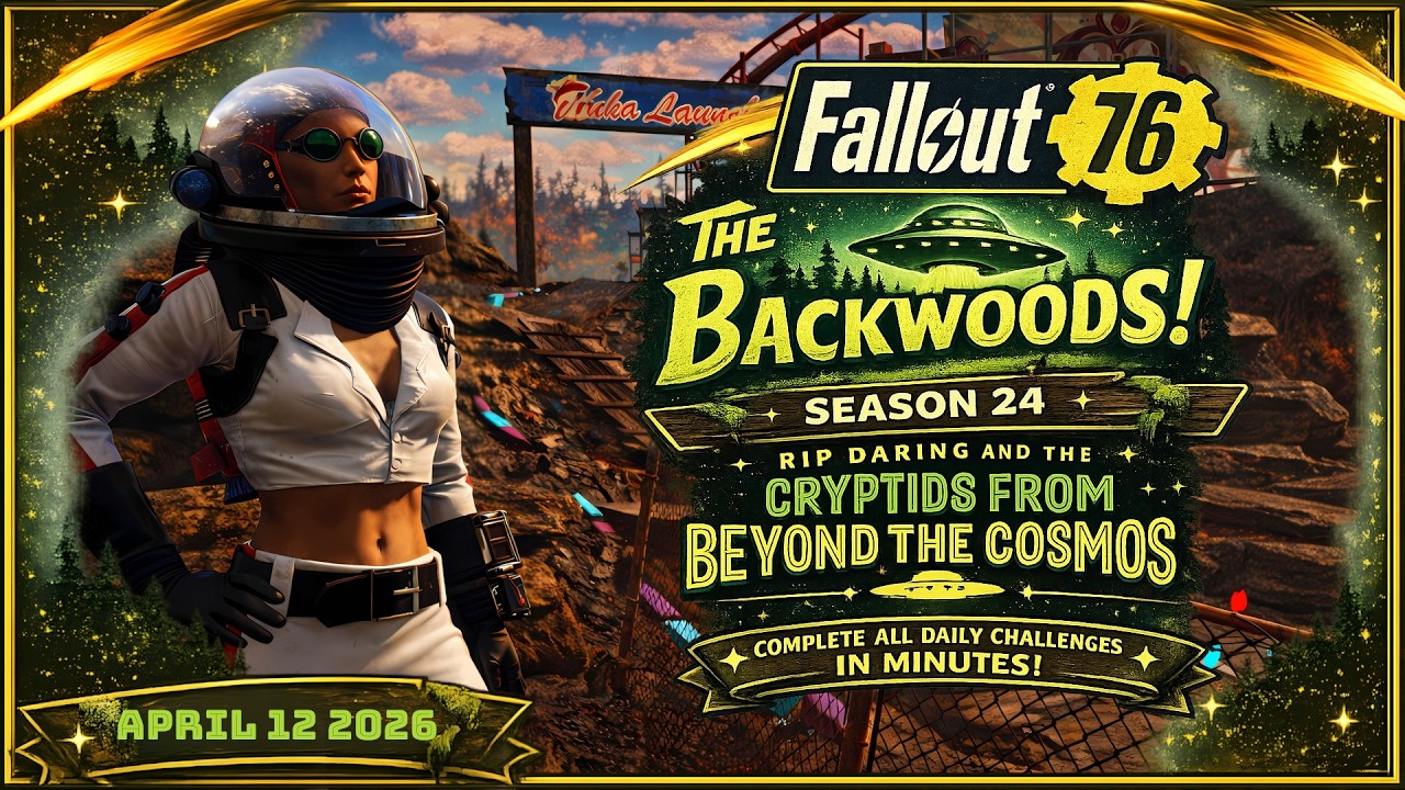 Выполните все ежедневные задания за считанные минуты! Fallout 76 &mdash; воскресенье, 12 апреля 2026 года