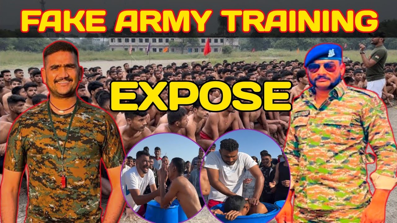 FAKE ARMY TRAINING ACADEMY  ||  FARZI DESI PHYSICAL ACADEMY || RANJEET RIKKA 